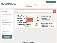 Tablet Screenshot of molotok.cz